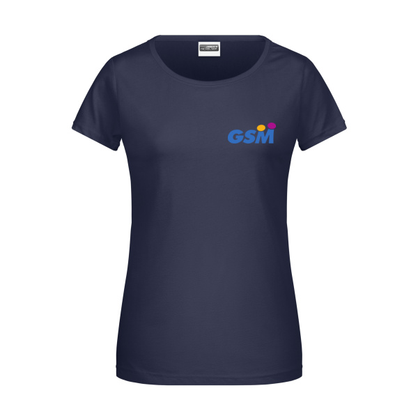 Brustdruck - Ladies' Basic-T Miniaturansicht